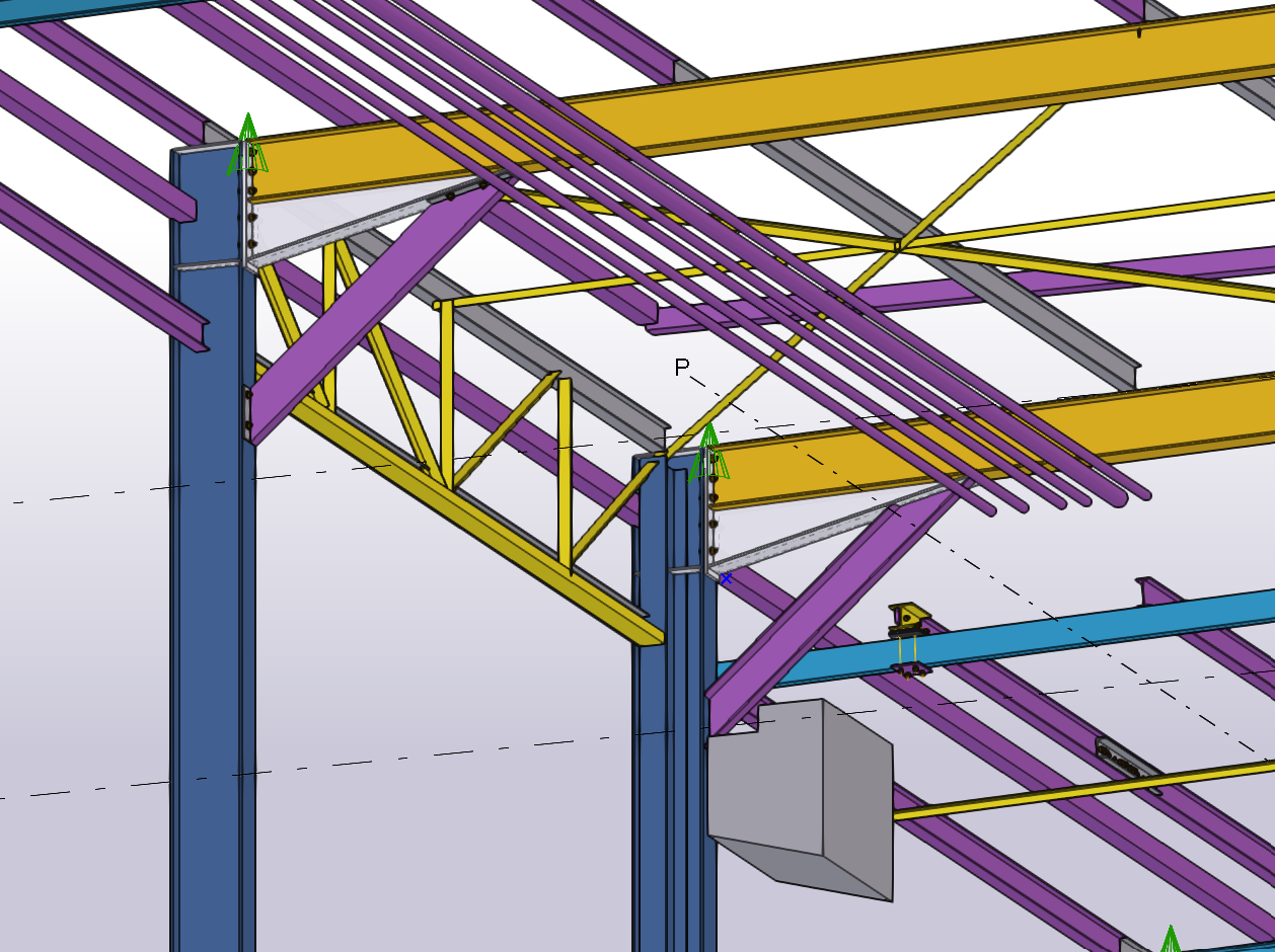 Renforcement charpente ESAT MUNDOLSHEIM