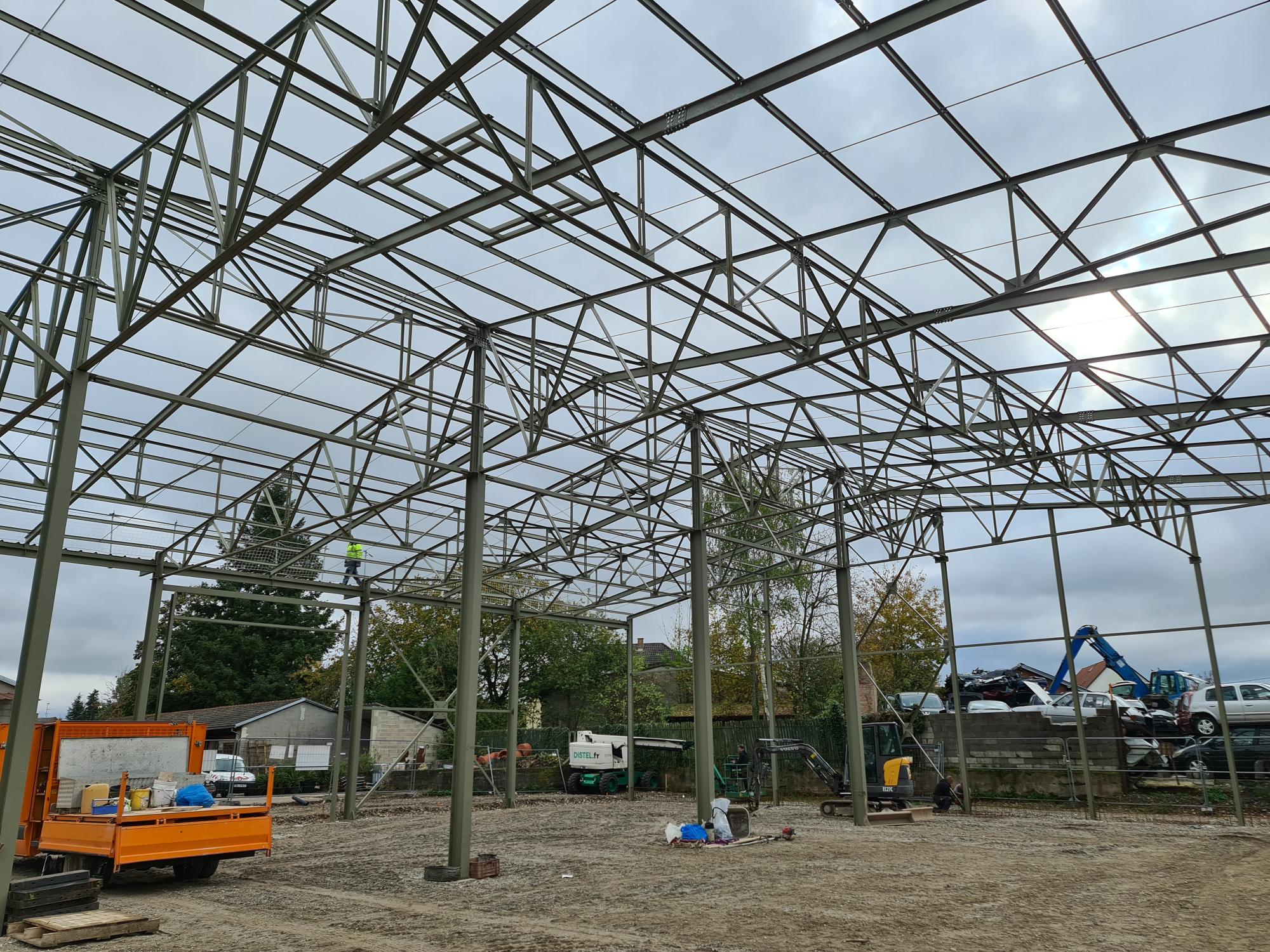 Construction hall logistique BOUXWILLER