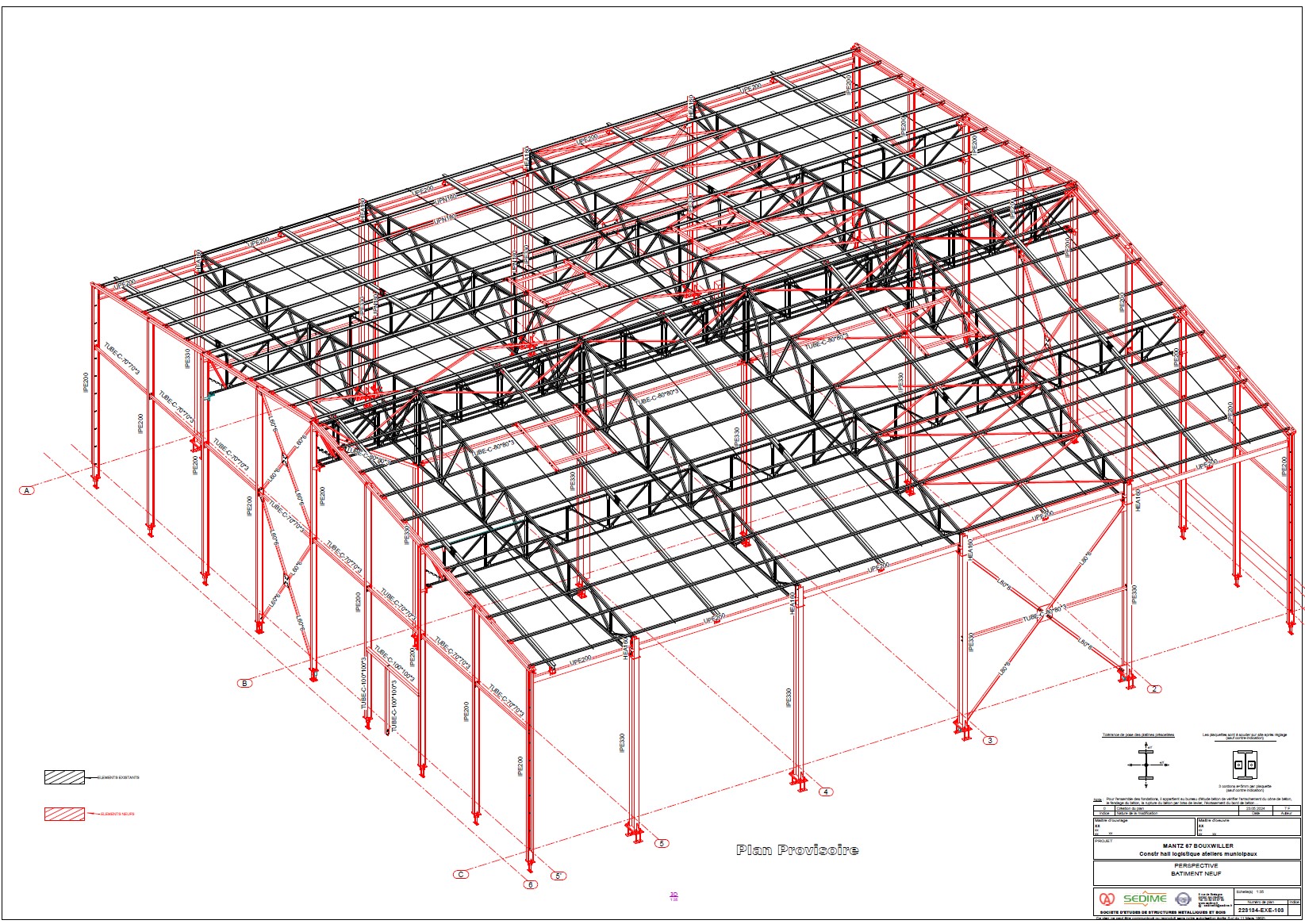 Construction hall logistique BOUXWILLER